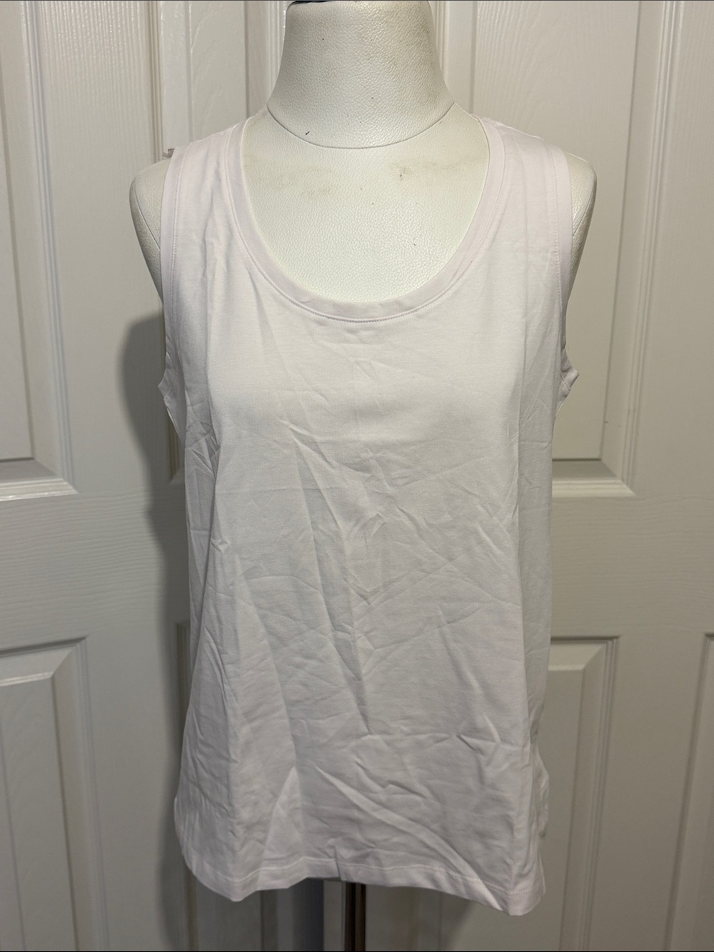 Pact Organic Luxe Essential Scoop Neck Tank Basic Soft Relaxed